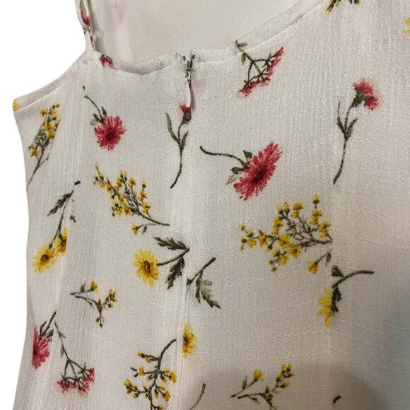 2 for $20 Forever 21 Floral Tie Wrap Mini Dress Feminine Summer Spring Small - Picture 11 of 16